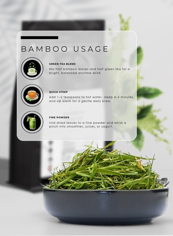 أباميك أوراق الخيزران (Lophatherum gracile) من أوافي ميل 500 غرام | دان تشو يي | مشروب نباتي خفيف ومنعش - Image 2